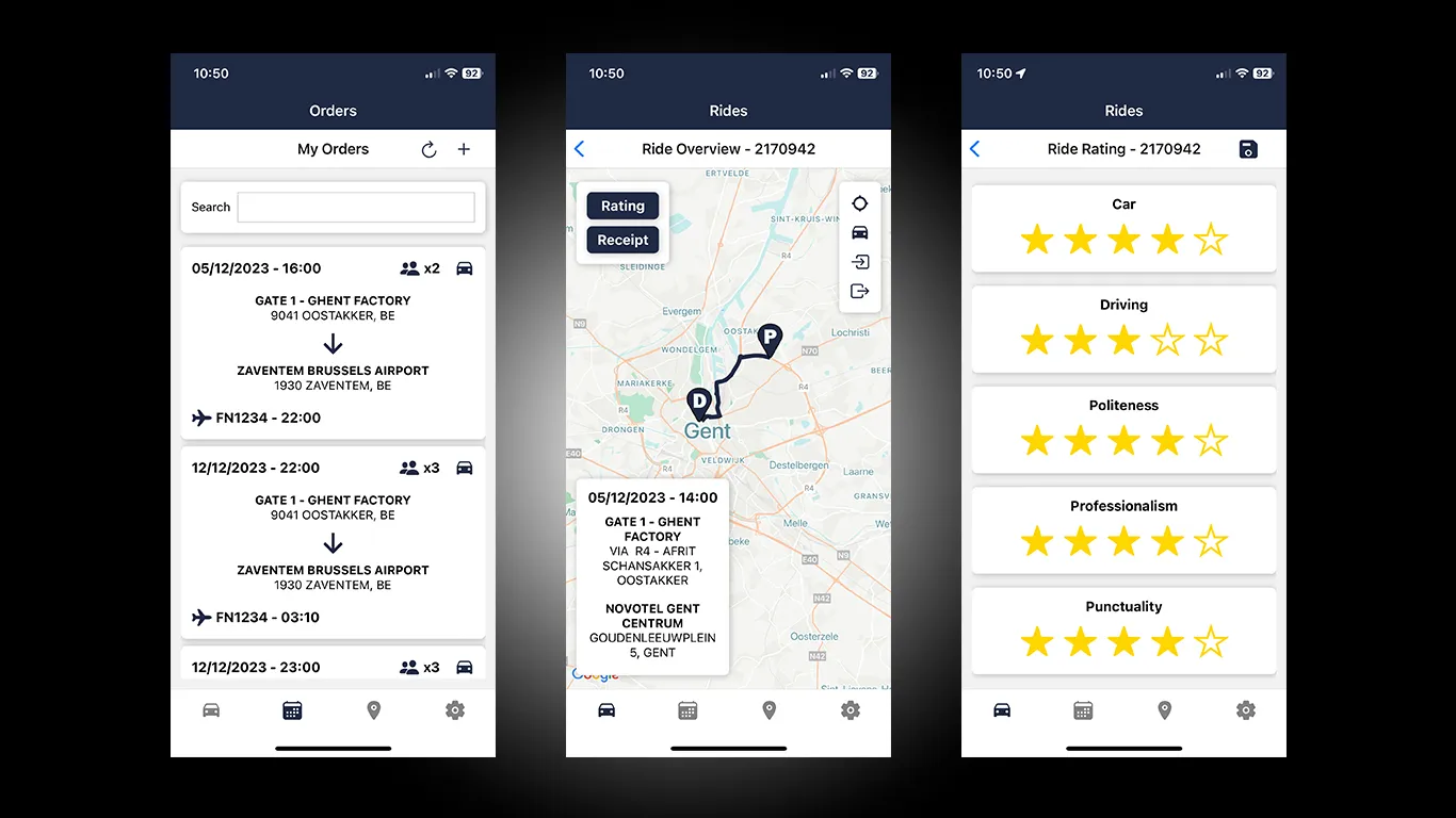 Mobile app voor V-Tax